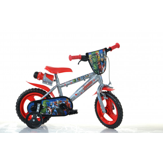 Bicicleta pentru copii Avengers de 12 inchi, gri Avengers 243844 