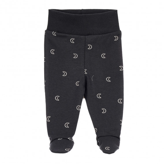 Pantaloni cu botoși din bumbac pentru bebeluși, gri Pinokio 244161 2