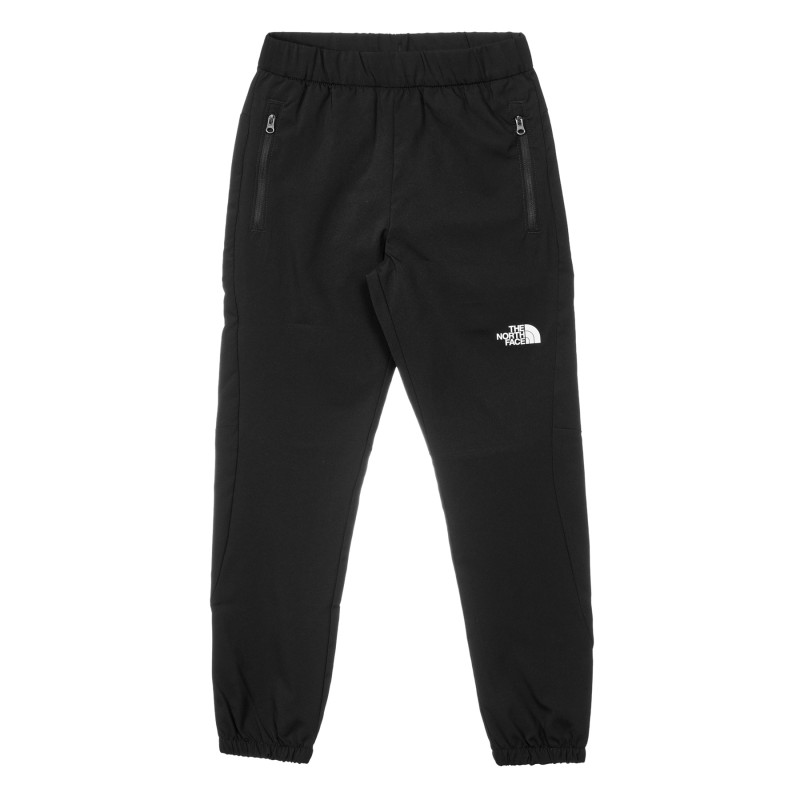 Pantaloni sport din bumbac cu sigla mărcii, culoarea neagră  244210