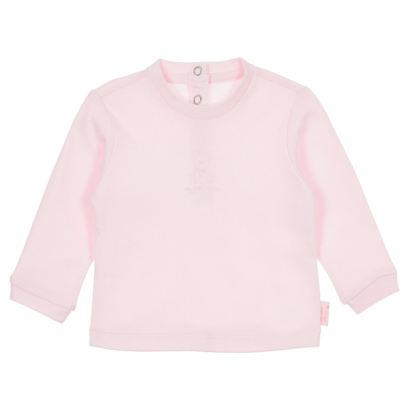 Bluză roz din bumbac cu mâneci lungi, pentru fetițe, Chicco   244970