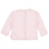 Bluză roz din bumbac cu mâneci lungi, pentru fetițe, Chicco  Chicco 244973 4
