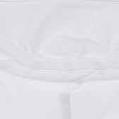Cămașă de corp albă din bumbac Chicco pentru bebeluși Chicco 245150 3