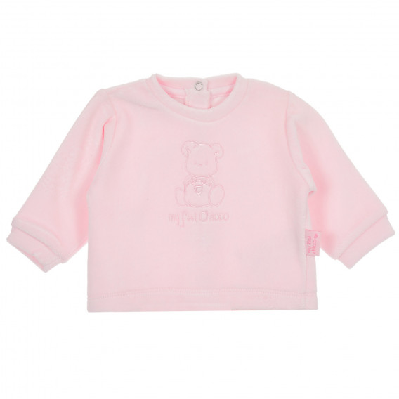 Bluză de bebeluș, roz pentru fete  Chicco 245536 5