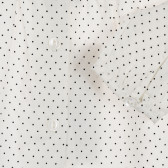 Bluză albă Chicco cu buline,  din bumbac, pentru bebeluși Chicco 246059 3