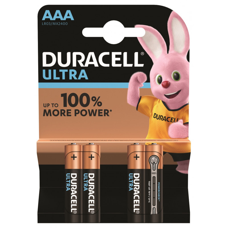 4 buc. Baterii Ultra, AAA, LR03  246751