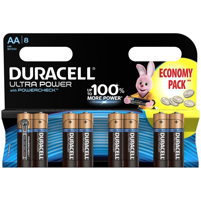 8 buc. Baterii Ultra Power, AA, LR6  246752