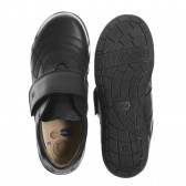 Pantofi din piele neagră cu velcro, Chicco  Chicco 246895 3