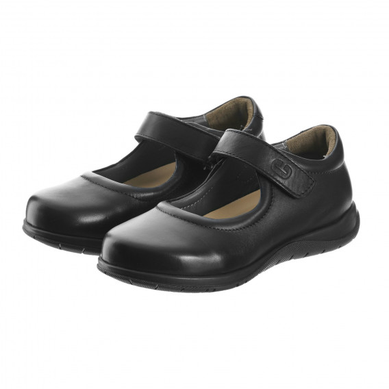 Pantofi balerini din piele  negri, Chicco  Chicco 246896 