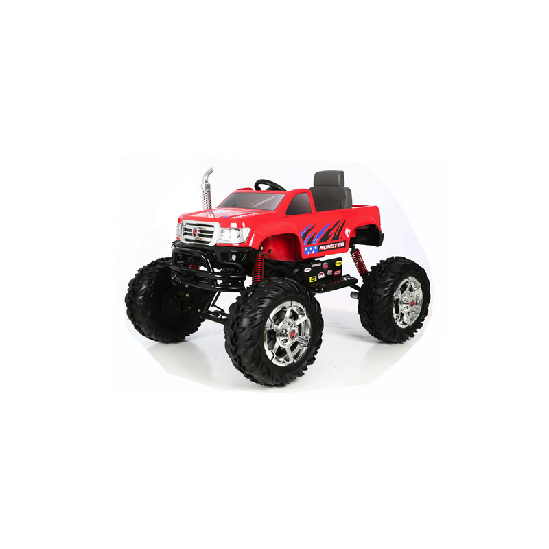 Mașină Jeep Battery Rollplay Monster, 24v, roșu  247375