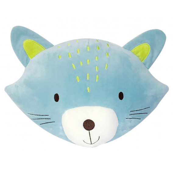 Pernă jucărie de pluș în formă de pisicuță Kikkaboo 247449 