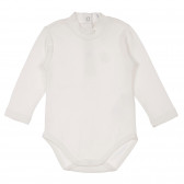 Body pentru bebeluși din bumbac, în alb Chicco 248159 