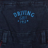 Salopetă din denimn "Driving Golf" pentru bebeluși, albastru închis Chicco 248212 2