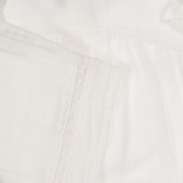 Bluză din bumbac cu bucle pentru bebeluși, albă Chicco 248267 2