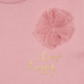 Bluză din bumbac cu bucle, în roz Chicco 248319 2