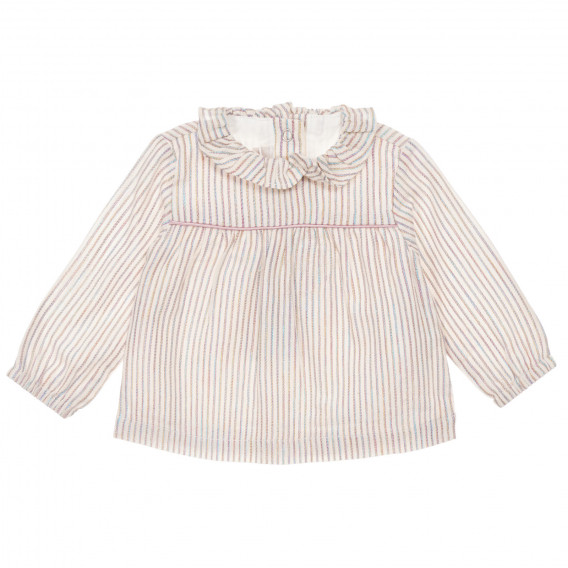 Bluză cu dungi cu fire strălucitoare pentru bebeluși, multicoloră Chicco 248326 