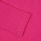 Bluză din bumbac cu mâneci lungi și inscripție, roz Chicco 248388 3