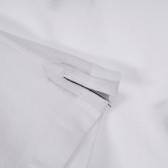 Tricou din bumbac cu iepuraș pentru bebeluși, alb Chicco 248396 3