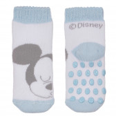 Șosete pentru bebeluși Mickey Mouse, albe Chicco 248543 