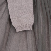 Rochie tricotată pentru bebeluși, gri Chicco 248547 2