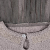 Rochie tricotată pentru bebeluși, gri Chicco 248548 3