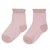 Set de trei perechi de șosete pentru bebeluși, în roz Chicco 248644 4
