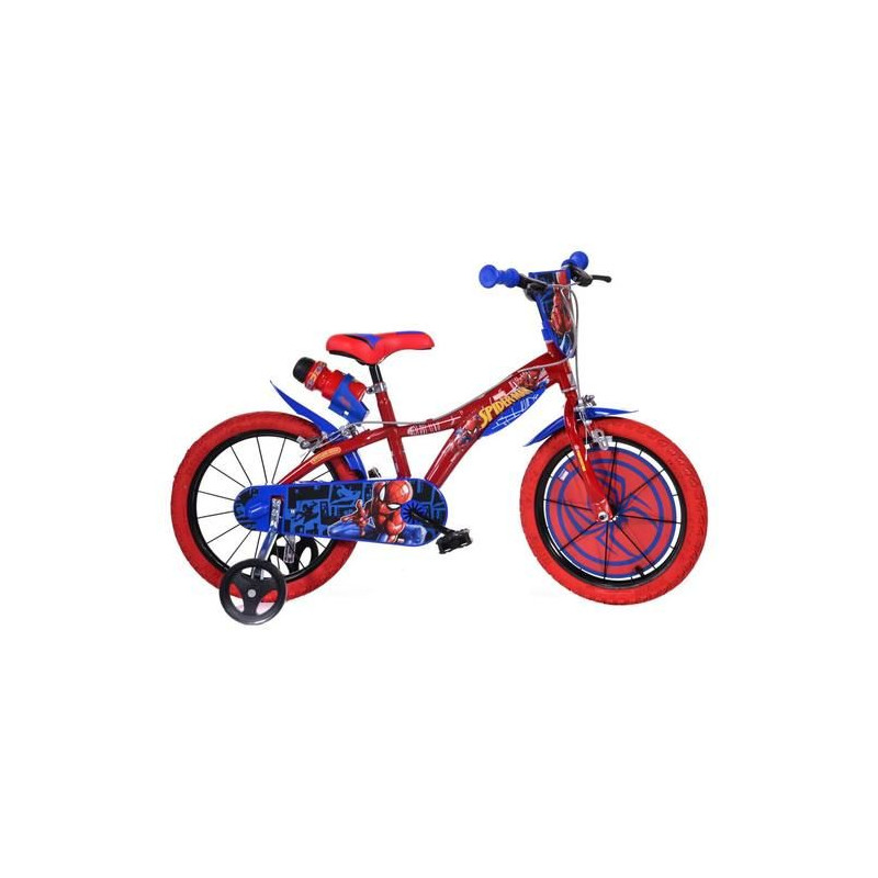 Bicicletă Spiderman, pentru copii, 16”  248725