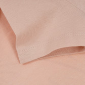 Tricou din bumbac organic cu imprimeu mare, roz Name it 248795 4