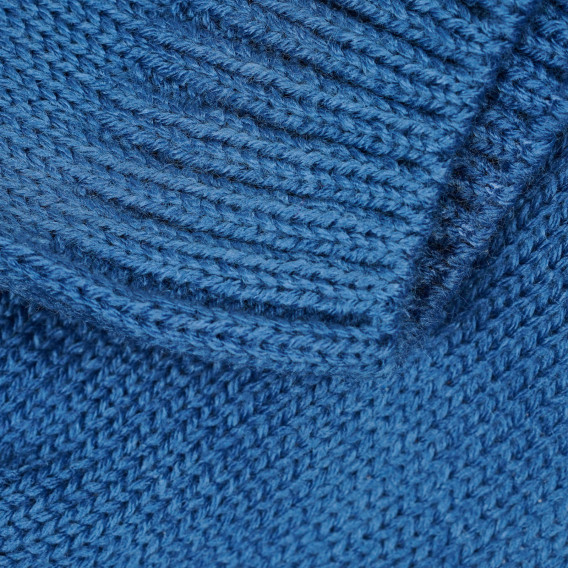 Căciulă pentru bebeluși tricotată, albastră Chicco 248858 3