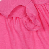 Rochie cu bretele și volane pentru bebeluș, roz Benetton 248881 2