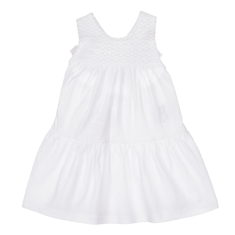 Rochie cu dantelă pentru bebeluș, albă  248892