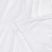 Rochie cu dantelă pentru bebeluș, albă Benetton 248893 2
