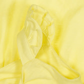 Rochie cu bretele și volane pentru bebeluș, galben deschis Benetton 248913 2