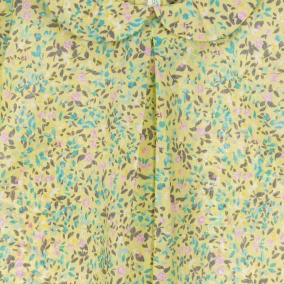 Bluză din bumbac cu imprimeu floral pentru bebelus Benetton 249051 4