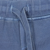 Pantaloni scurți din bumbac pentru bebeluș, culoarea albastră Benetton 249136 2