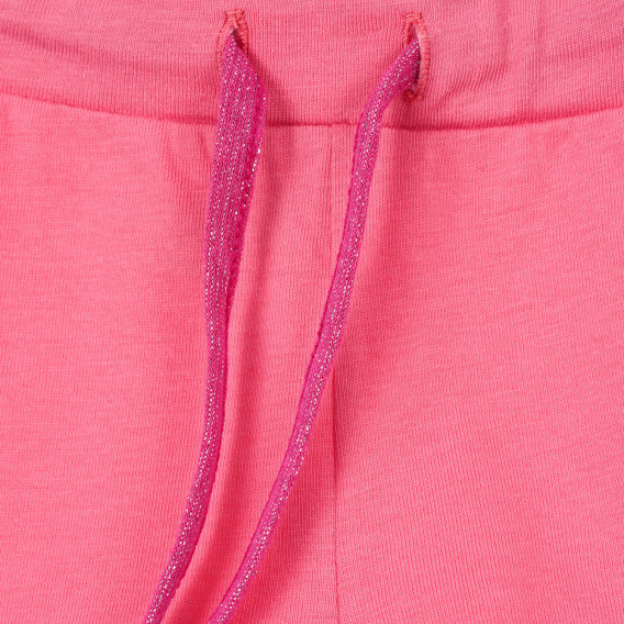 Pantaloni scurți din bumbac pentru bebeluș, roz Benetton 249200 2