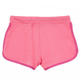 Pantaloni scurți din bumbac pentru bebeluș, roz Benetton 249202 4