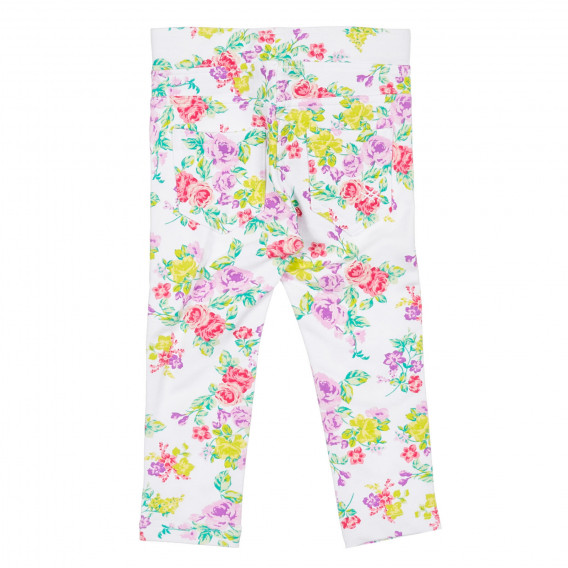 Pantaloni cu imprimeu floral Benetton 249261 4