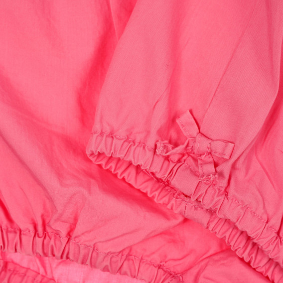 Pantaloni scurți din bumbac pentru bebeluși, culoarea roz Benetton 249290 2