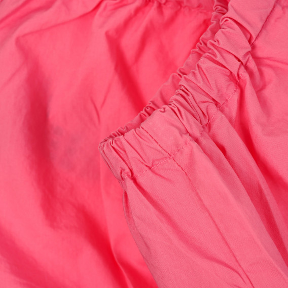 Pantaloni scurți din bumbac pentru bebeluși, culoarea roz Benetton 249291 3