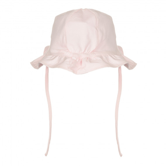 Pălărie de bumbac cu bor pentru bebeluș, roz Chicco 249498 4