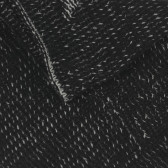 Căciulă tricotată cu broderie stelară, neagră Chicco 249650 3