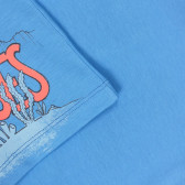 Bluză din bumbac cu imprimeu pe fundul mării Benetton 249846 3
