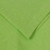 Tricou din bumbac cu imprimeu, pe verde Benetton 249899 3