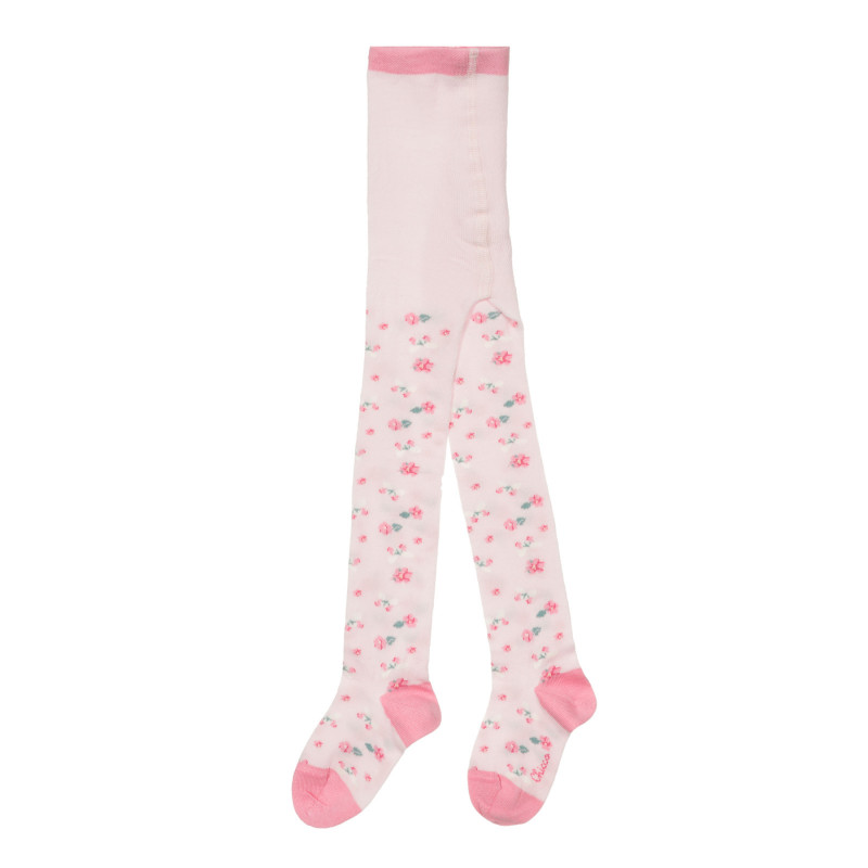 Ciorapi cu imprimeu floral pentru bebeluș, roz  250192