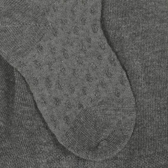 Ciorapi cu imprimeu figural pentru bebeluș, gri închis Chicco 250197 2