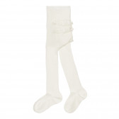 Ciorapi cu dantelă pentru bebeluș, de culoare albă Chicco 250214 