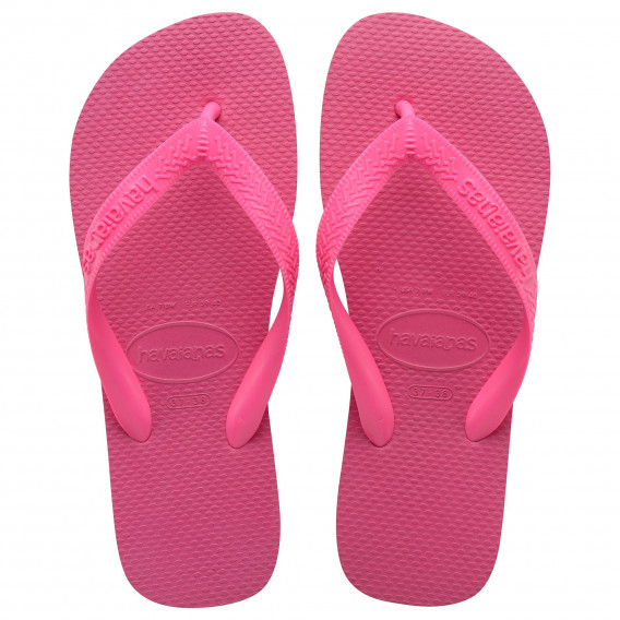Flip-flops cu numele mărcii, roz Havaianas 250299 2