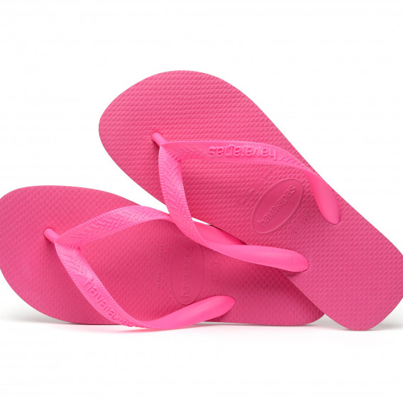Flip-flops cu numele mărcii, roz Havaianas 250300 3