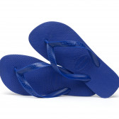 Flip-flops cu numele mărcii, albastru Havaianas 250304 3