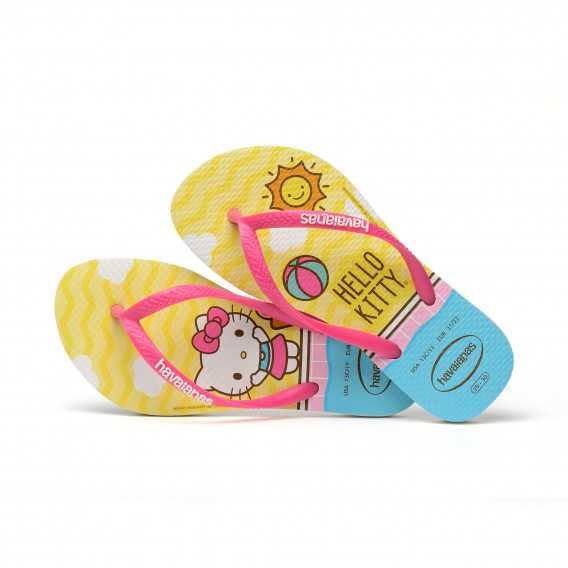 Flip flops Hello Kitty, multicolor Havaianas 250360 3